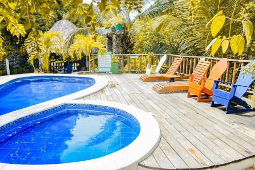 Басейн, Casa Hostal Villa Del Rio in Парк Тайрона