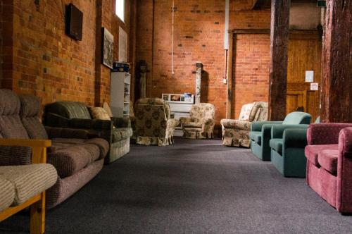 ห้องส่วนกลางสำหรับนั่งเล่น/ดูทีวี, Rivergum Holiday Park in โคโรว่า