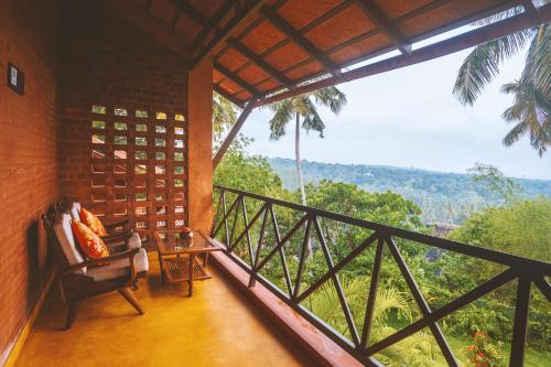 陽台/露台, 阿馬拉阿育吠陀度假村 (Amara Ayurveda Retreat) in 科瓦拉姆