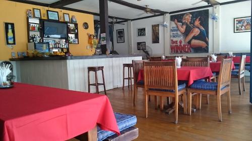 Restaurant, Zen inn in Padang Bai