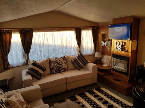 Caravan on Golden Gate Holiday Park