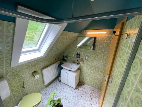 Bathroom, Ferienwohnung im Daungarten in Oberfell