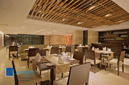 餐厅, 湖滨套房酒店巴纳尼 (Lakeshore Suites Banani) in 达卡