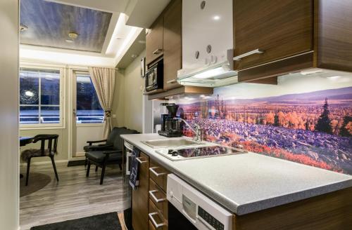 Kitchen, Levin Alppitalot Alpine Chalets Deluxe in Levi