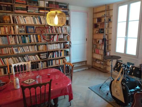 coquelicot et tulipe