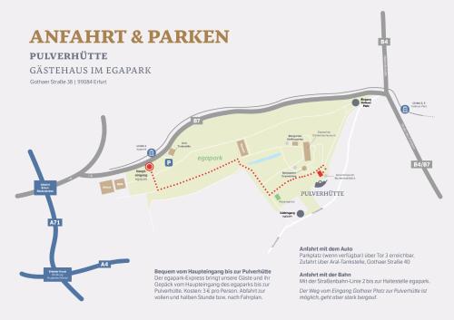 Pulverhütte Gästehaus im egapark - ein Projekt der Lebenshilfe Erfurt Service gGmbH Pulverhütte Gästehaus im egapark - ein Projekt der Lebenshilfe Erfurt Service gGmbH