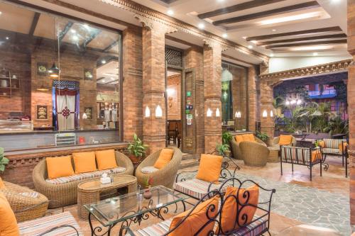 ロビー, ダリア ブティック ホテル (Dahlia Boutique Hotel) in ポカラ