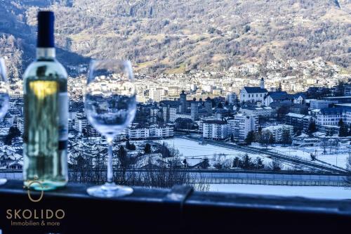 Вид, Cosy Chalet in Brig-Glis in Ле-дьяблере