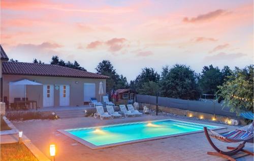 Lovely Home In Santalezi With Outdoor Swimming Pool
