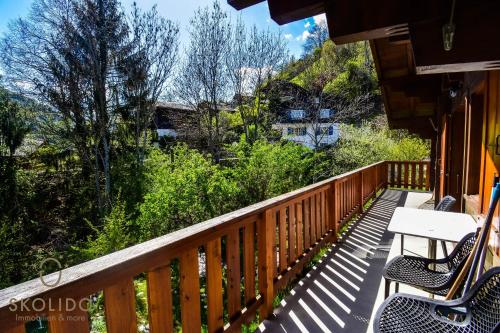 陽台/露台, Ferienwohnung Chalet Tamalone, Mörel (Ferienwohnung Chalet Tamalone, Morel) in 莫雷爾
