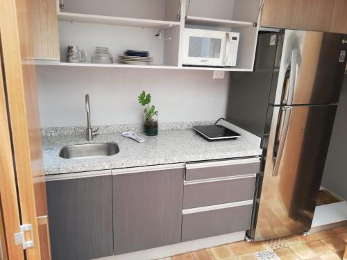 مطبخ, Hermosa Suite Privada en Casa Holística (Hermosa Suite Privada en Casa Holistica) in Zona 1