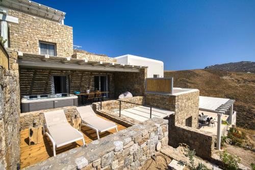 外部景觀, Nefeli Residence & Suite Ftelia beach Mykonos in 菲特利亞斯