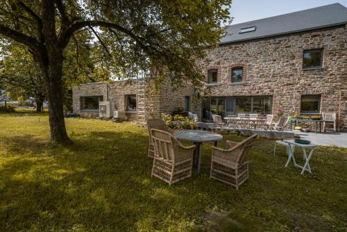 Balkon/terasa, B&B l'Aigrin in Weris