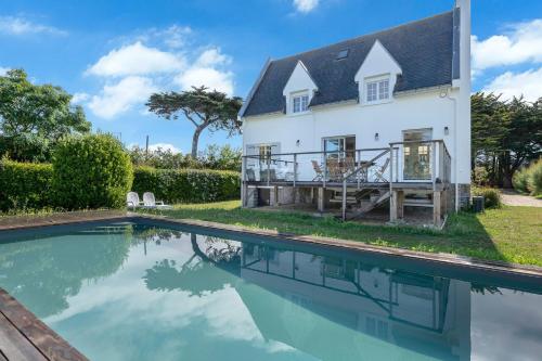 Villa avec piscine pour 10 personnes a Piriac-Sur-Mer gîte à louer Piriac-sur-Mer