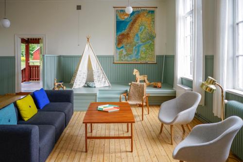 Közös társalgó / TV, Nordic Refuge B&B in Fengersfors