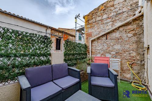 L'Authentique - Cosy au calme avec terrasse gîte à louer Saint-Hippolyte