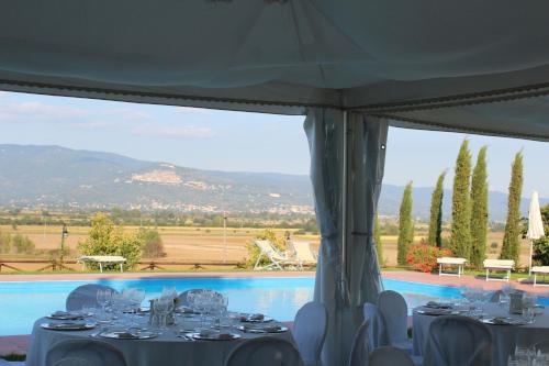 شرفة/ تراس, Fattoria Le Giare Agriturismo in Fratticciola