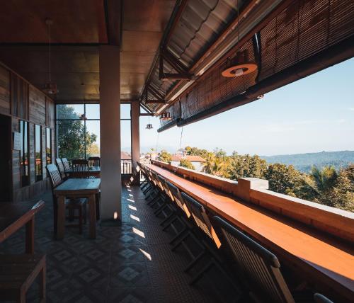 A szálláshely kívülről, Munduk Panorama in Munduk