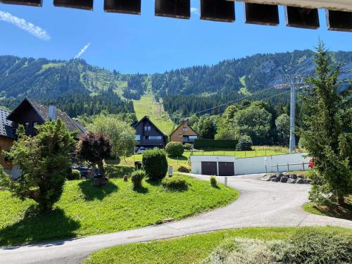 Erkély/terasz, Appartement typique de montagne in Thollon-les-Memises