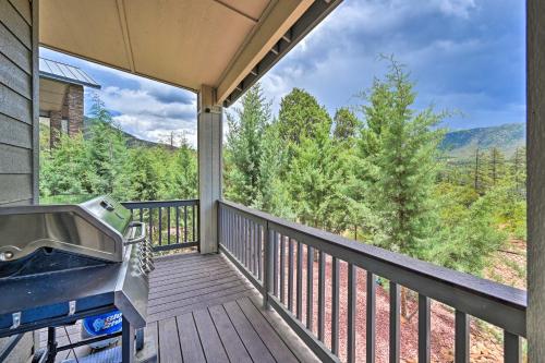 Mountain High Pines Retreat with Hot Tub and Views!