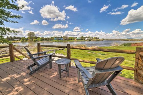. Idyllic Idaho Falls Retreat with River Views!