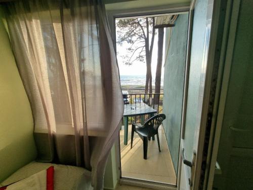 Balkon/Terrasse, EVRIKA hotel Shekvetili in Shekvetili