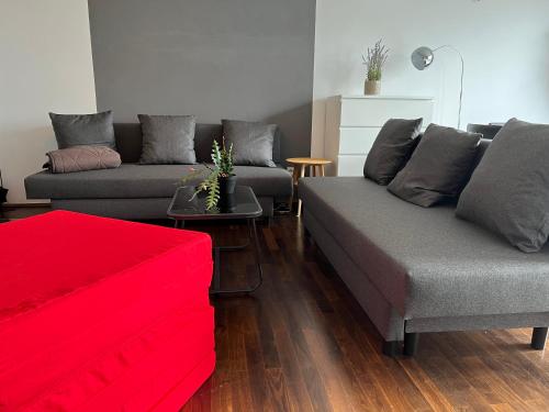 Penthouse-Wohnung - Balkon - Dachterrasse - Zentrum, Núremberg (foto 4)