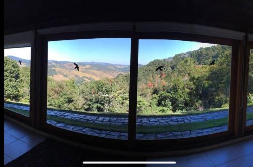 景觀, Casa do Curupira - 3 dormitórios com cozinha e vista incrível perto de Campos do Jordão (Casa do Curupira - 3 dormitorios com cozinha e vista incrivel perto de Campos do Jordao) in 聖克拉拉