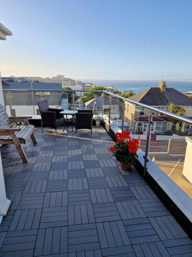 Uitzicht, The Trelinda Guest House in Newquay
