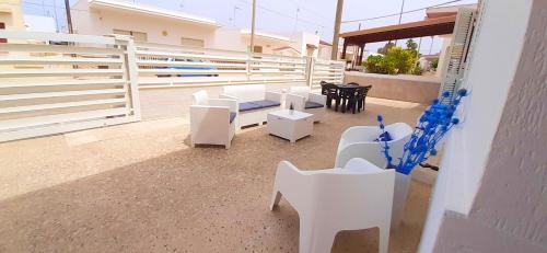  Apartment with 2 bedrooms in Marina di Mancaversa Taviano with furnished terrace 10 m from the beach in Marina di Mancaversa