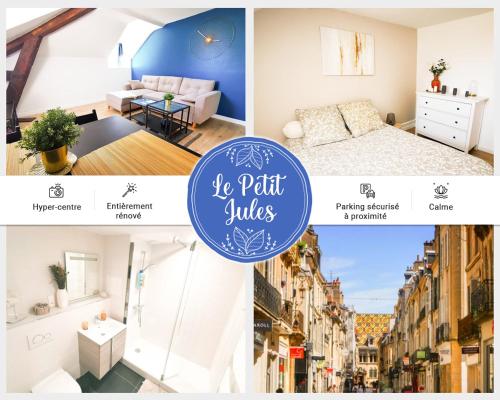 Appartement Cosy en Hypercentre - Le Petit Jules - Location saisonnière - Dijon