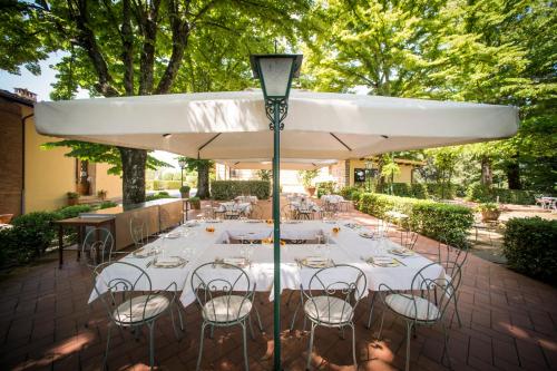 Étterem, Villa Scacciapensieri Boutique Hotel in Le Scotte