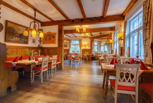 Étterem, Sentido Zugspitze Berghotel Hammersbach in Grainau