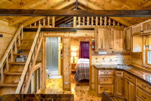 Big River Escape Riverside Cabins in La Crosse City Center