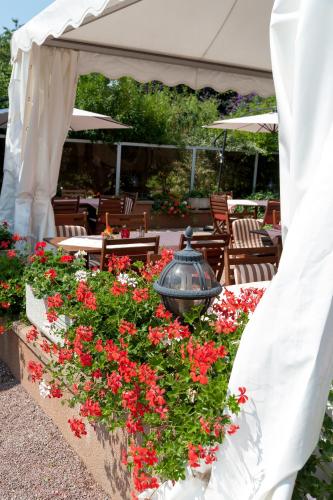 Balcony/terrace, Hotel Restaurant Au Relais D'Alsace in Rouffach