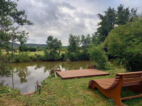 花園, Ferienwohnung am Schwedenberg , Trimberg in 埃爾費爾斯豪森