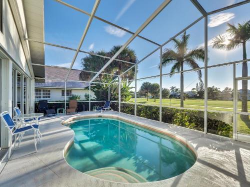 Exterior view, Tropical Cape Haze - Private Villa with heated pool - sleeps 6 in Placida (FL)