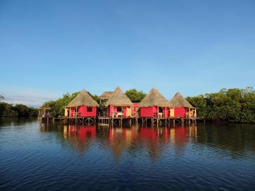Hotellet från utsidan, Urraca Private Island Bocas del Toro in Punta Laurel