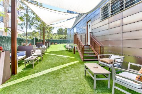 A szálláshely kívülről, Hotel Desitges in Vilanova I La Geltru