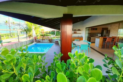 Ykutiba Imbassai - duplex vista mar com piscina privativa