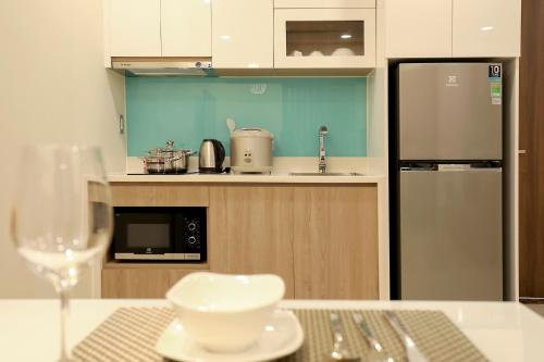 Kitchen, NTA Serviced Apartments near Pasteur Institude