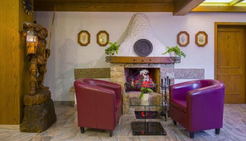 Lobby, Hotel Schloessmann Garni in Bad Konig