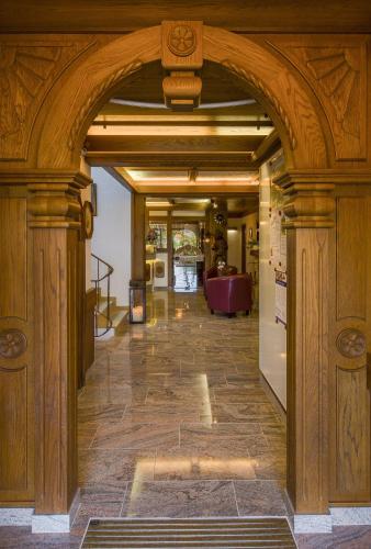 Lobby, Hotel Schloessmann Garni in Bad Konig