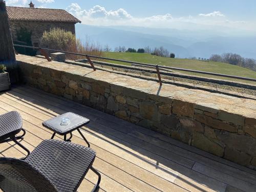 Erkély/terasz, L'Avenc Benestar Rural in Tavertet