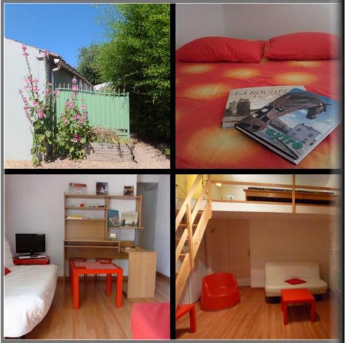 Terrasse arborée La Rochelle Aytré appartement-maison - draps et serviettes non fournis - - Location saisonnière - Aytré