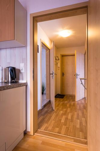 keuken, Ferienwohnung am Stadtrand in Annaberg-Buchholz