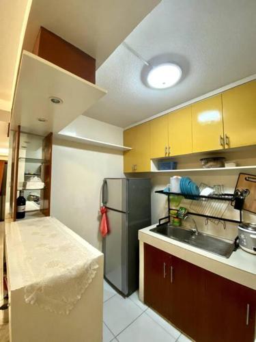 Kitchen, One Oasis Condo 44sqm 1 Bedroom Beside SM Mall near Davao Baywalk (Seawalk)
