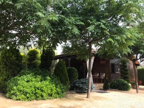 花園, Casa Rural con Encanto CABAÑA EL SALSE (Casa Rural con Encanto CABANA EL SALSE) in 巴尼耶雷斯德馬里奧拉