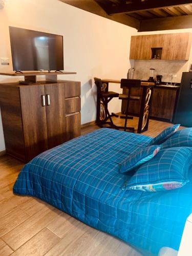 1 double bed, 1 sofa bed