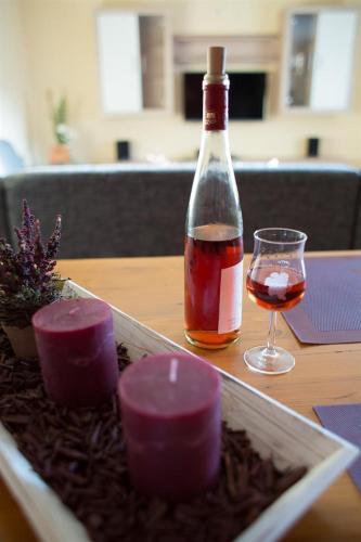 Ēdiens un dzērieni, Mathildas Ferienwohnung in Hatzenport